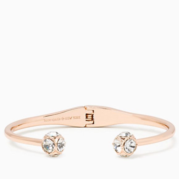 kate spade Jewelry - ♠️ Kate Spade Rose Gold Lady Marmalade Open Cuff NWT